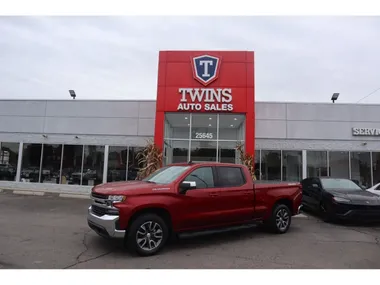 Red, 2021 CHEVROLET SILVERADO 1500 CREW CAB Image 