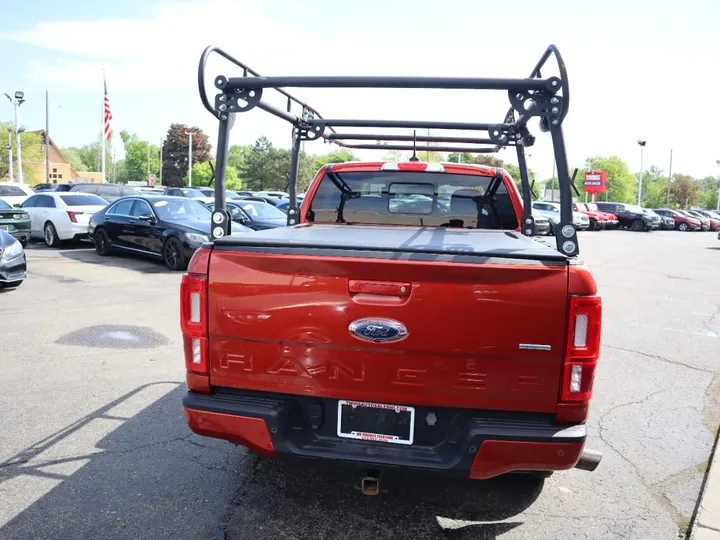 Red, 2019 FORD RANGER SUPERCREW Image 7