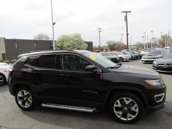 BLACK, 2021 JEEP COMPASS Image 4