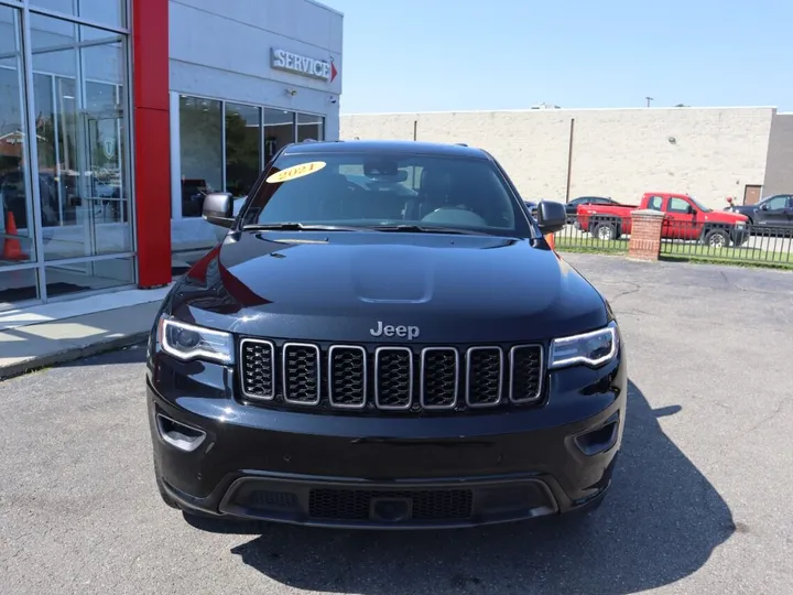 Black, 2021 JEEP GRAND CHEROKEE Image 3