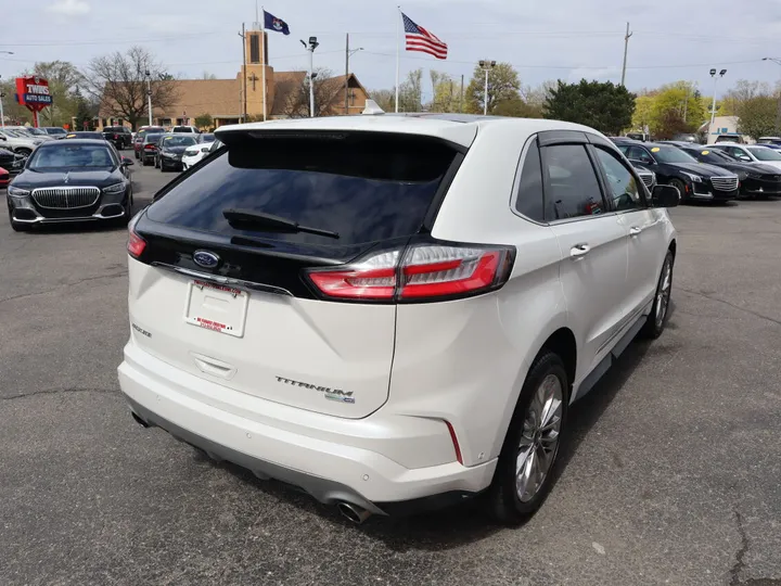 White, 2020 FORD EDGE Image 6