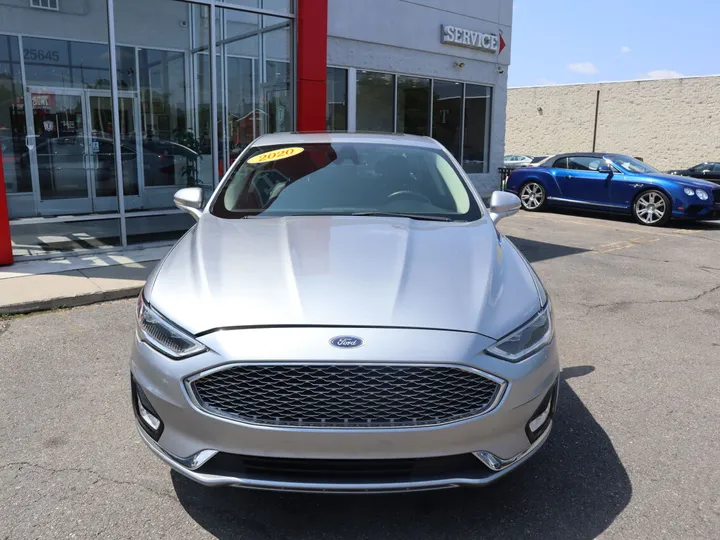 Silver, 2020 FORD FUSION Image 3