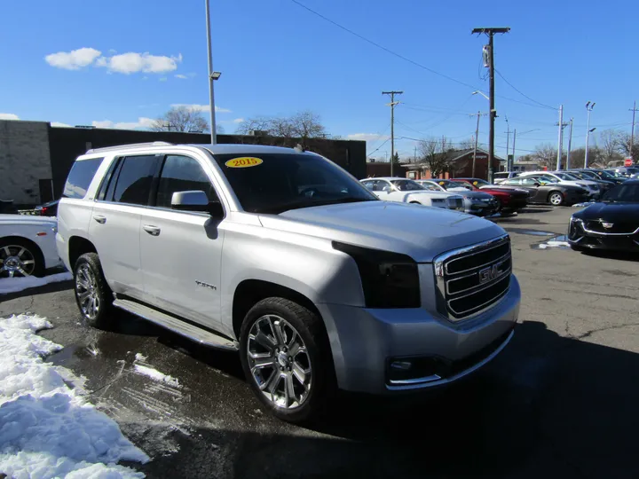 GREY, 2015 GMC YUKON Image 5