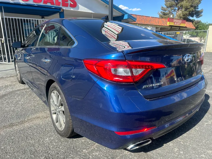 BLUE, 2016 HYUNDAI SONATA Image 7