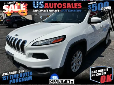 WHITE, 2018 JEEP CHEROKEE Image 