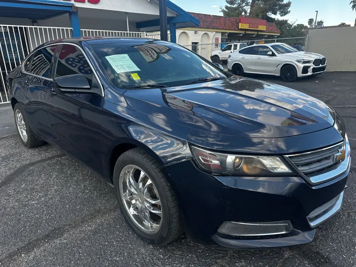 BLUE, 2017 CHEVROLET IMPALA Image 3