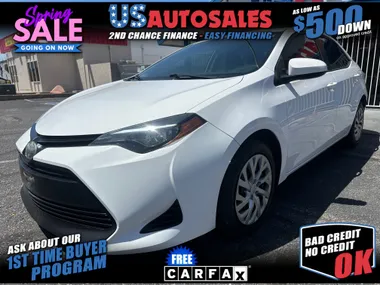 WHITE, 2018 TOYOTA COROLLA Image 21