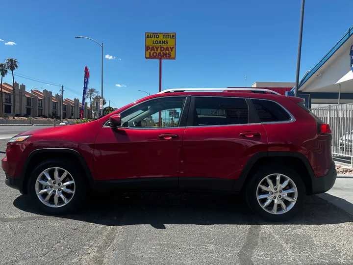 RED, 2014 JEEP CHEROKEE Image 4