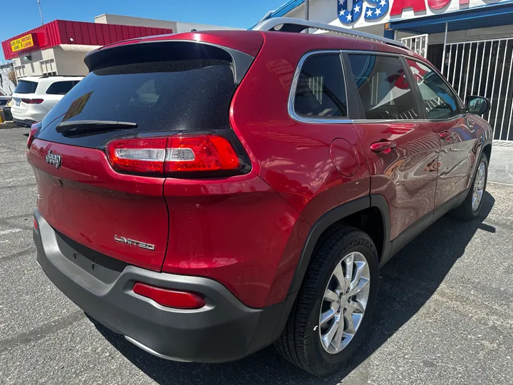 RED, 2014 JEEP CHEROKEE Image 5