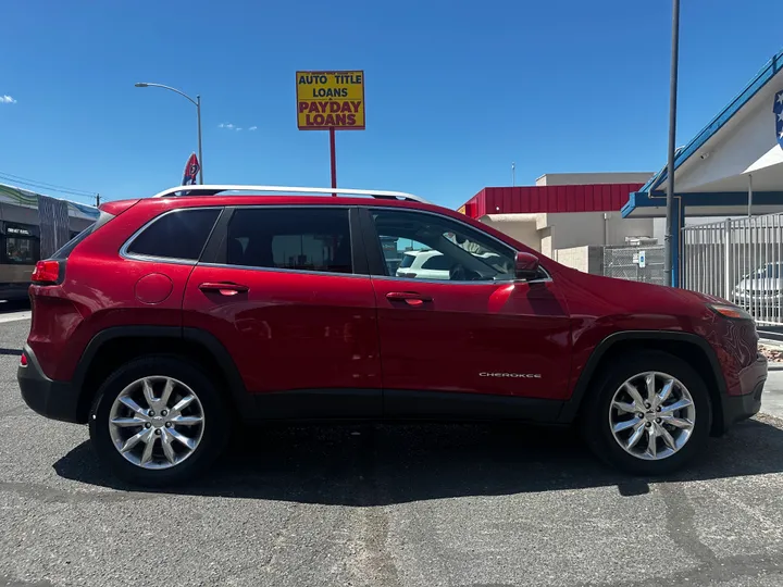 RED, 2014 JEEP CHEROKEE Image 8