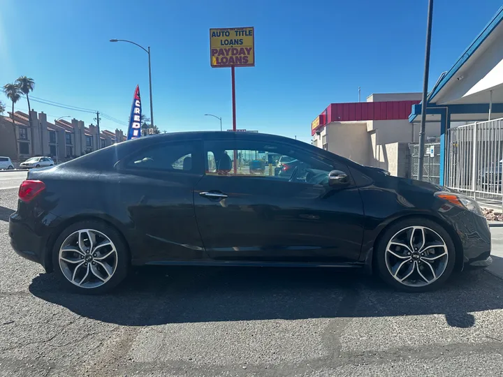 BLACK, 2016 KIA FORTE COUPE Image 8