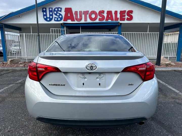 SILVER, 2017 TOYOTA COROLLA Image 6