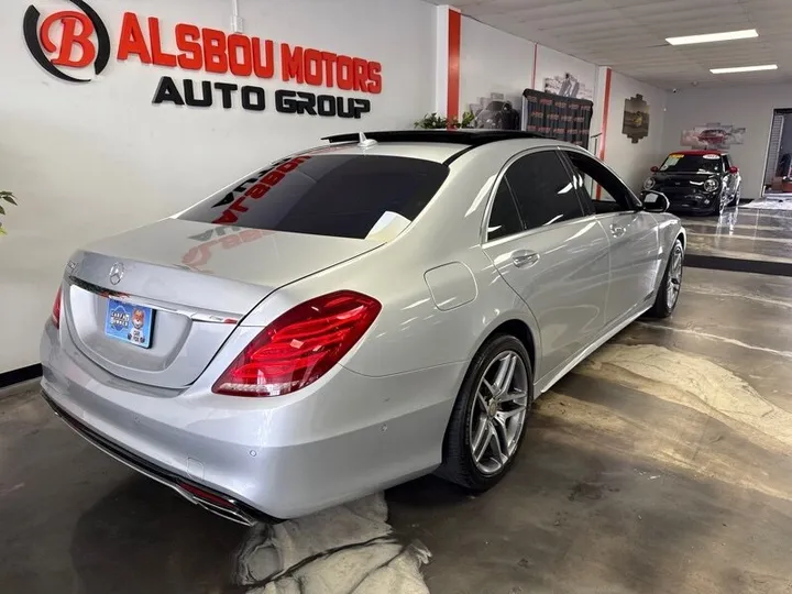 SILVER, 2016 MERCEDES-BENZ S-CLASS Image 5