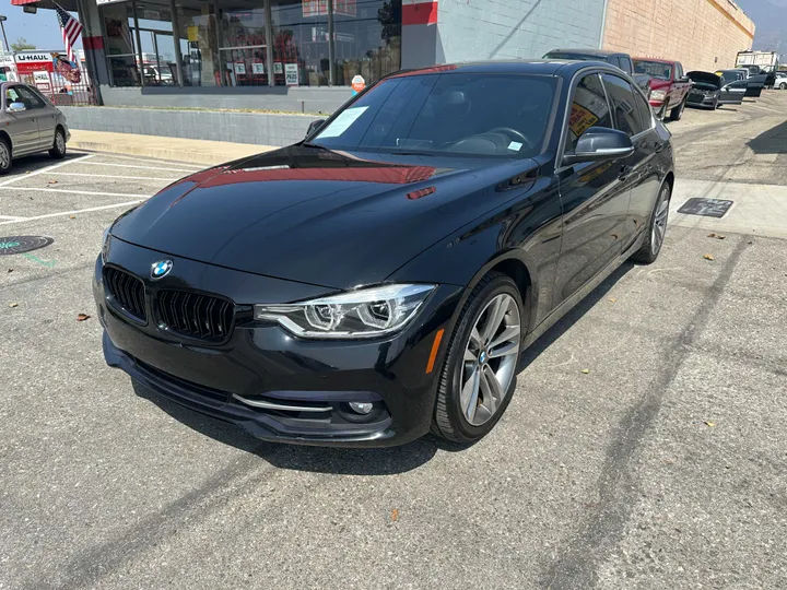 BLACK, 2018 BMW 3 SERIES Image 5