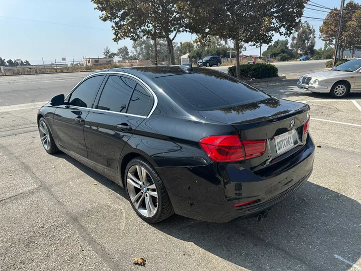 BLACK, 2018 BMW 3 SERIES Image 8