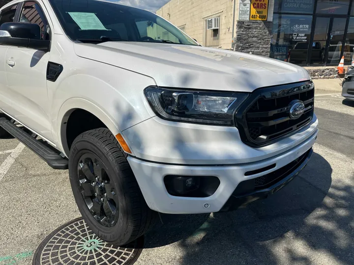 WHITE, 2019 FORD RANGER SUPERCREW Image 2