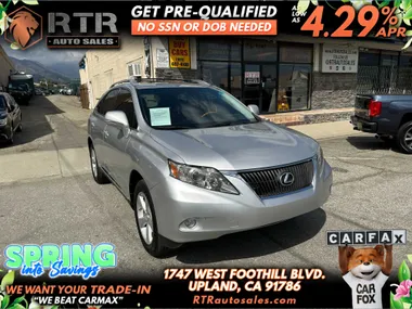 SILVER, 2010 LEXUS RX Image 8