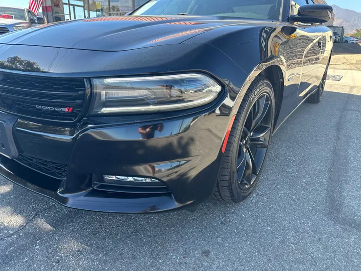 BLACK, 2016 DODGE CHARGER Image 6