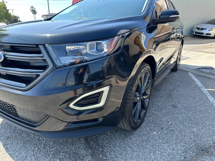 BLACK, 2015 FORD EDGE Image 6