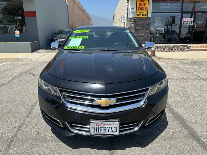 BLACK, 2017 CHEVROLET IMPALA Image 4