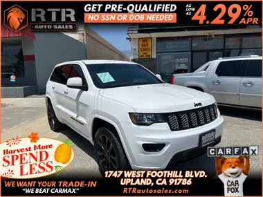 WHITE, 2018 JEEP GRAND CHEROKEE Image 