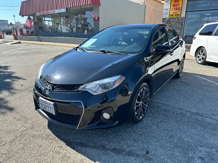 BLACK, 2014 TOYOTA COROLLA Image 5