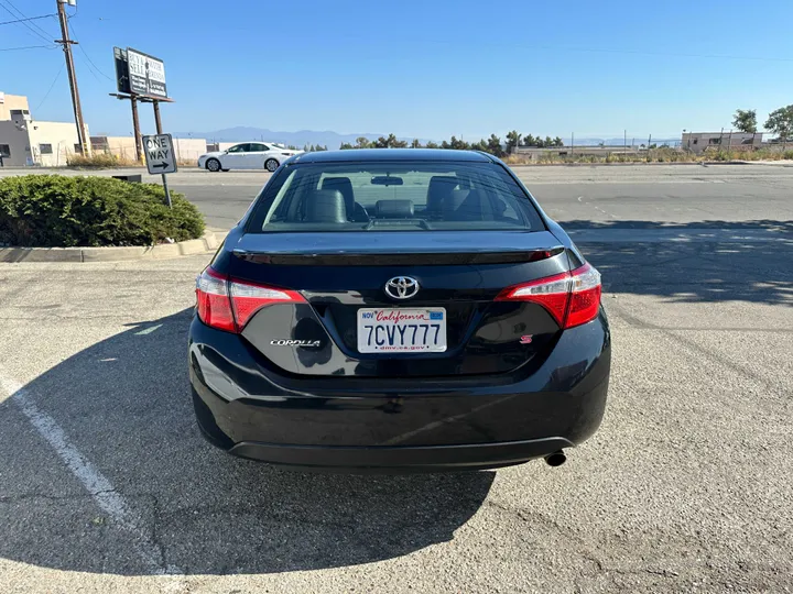 BLACK, 2014 TOYOTA COROLLA Image 10