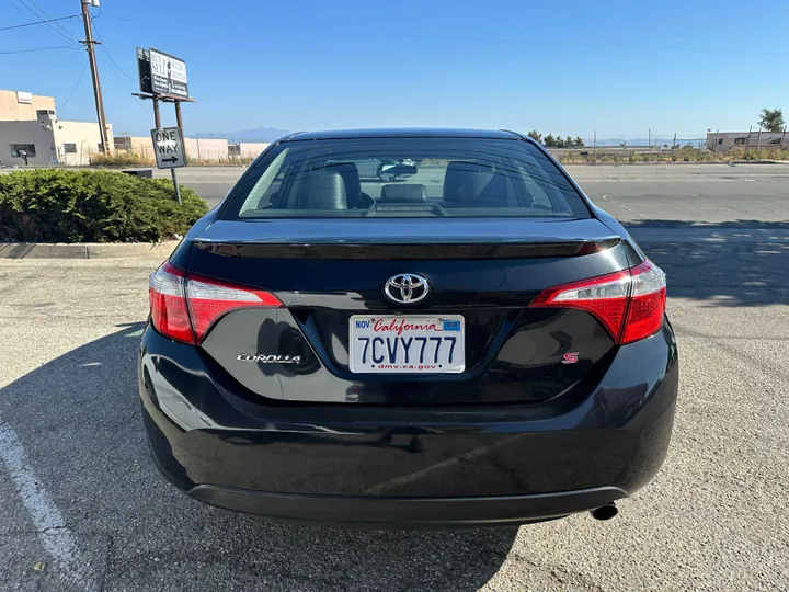 BLACK, 2014 TOYOTA COROLLA Image 11