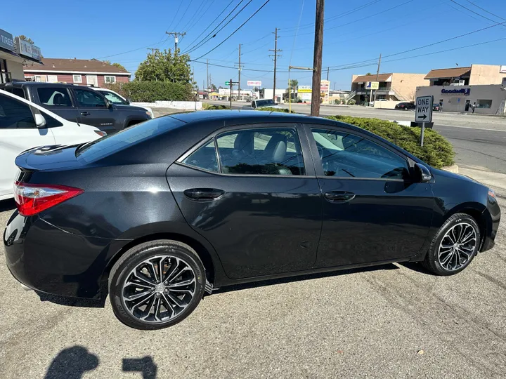 BLACK, 2014 TOYOTA COROLLA Image 14