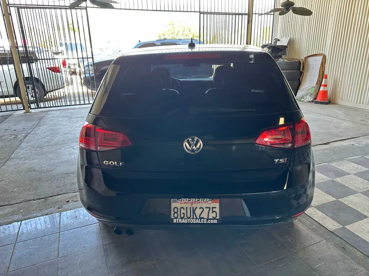 BLACK, 2015 VOLKSWAGEN GOLF Image 10