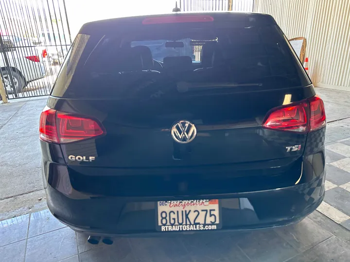 BLACK, 2015 VOLKSWAGEN GOLF Image 11