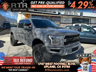 GREY, 2018 FORD F150 SUPERCREW CAB Image 