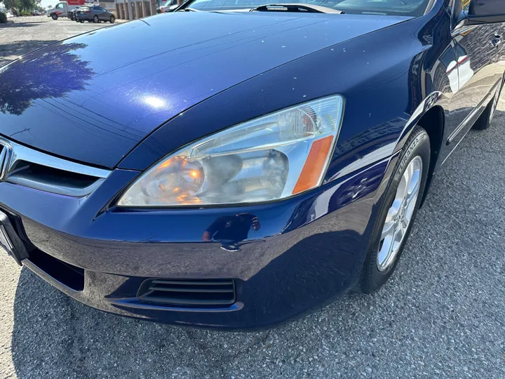 BLUE, 2007 HONDA ACCORD Image 6