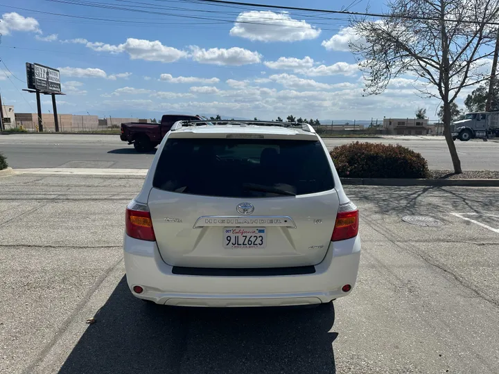 WHITE, 2009 TOYOTA HIGHLANDER Image 10