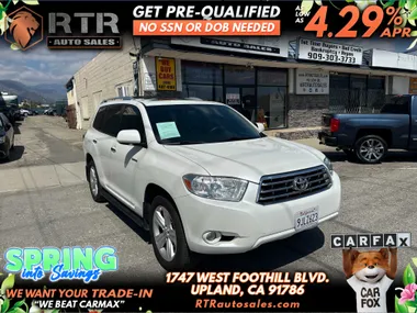 WHITE, 2009 TOYOTA HIGHLANDER Image 4