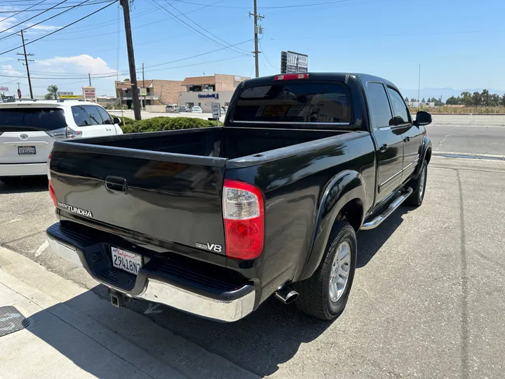 BLACK, 2005 TOYOTA TUNDRA DOUBLE CAB Image 12