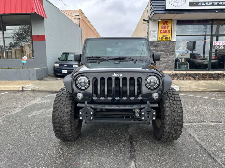 BLACK, 2014 JEEP WRANGLER Image 3