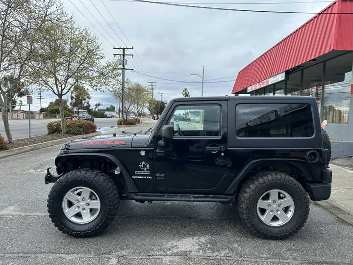 BLACK, 2014 JEEP WRANGLER Image 7