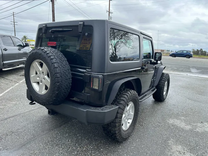 BLACK, 2014 JEEP WRANGLER Image 12