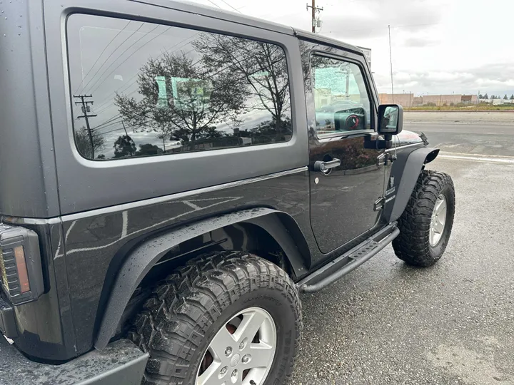 BLACK, 2014 JEEP WRANGLER Image 16