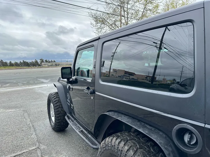 BLACK, 2014 JEEP WRANGLER Image 17