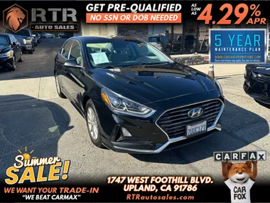 BLACK, 2019 HYUNDAI SONATA Image 