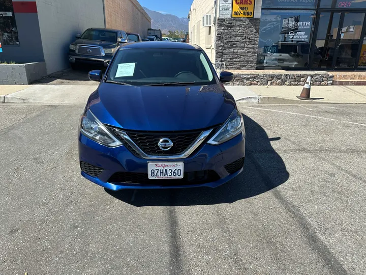 BLUE, 2019 NISSAN SENTRA Image 3