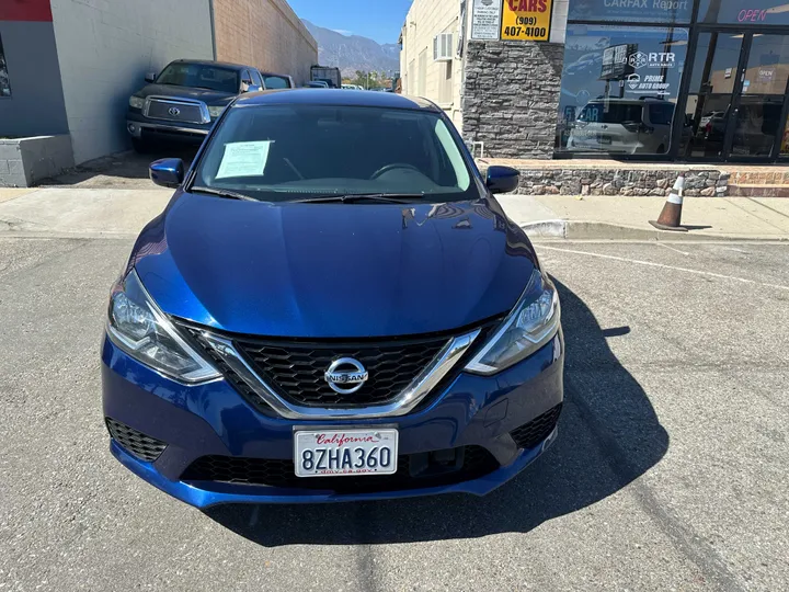 BLUE, 2019 NISSAN SENTRA Image 4