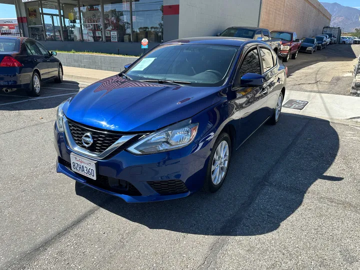 BLUE, 2019 NISSAN SENTRA Image 5