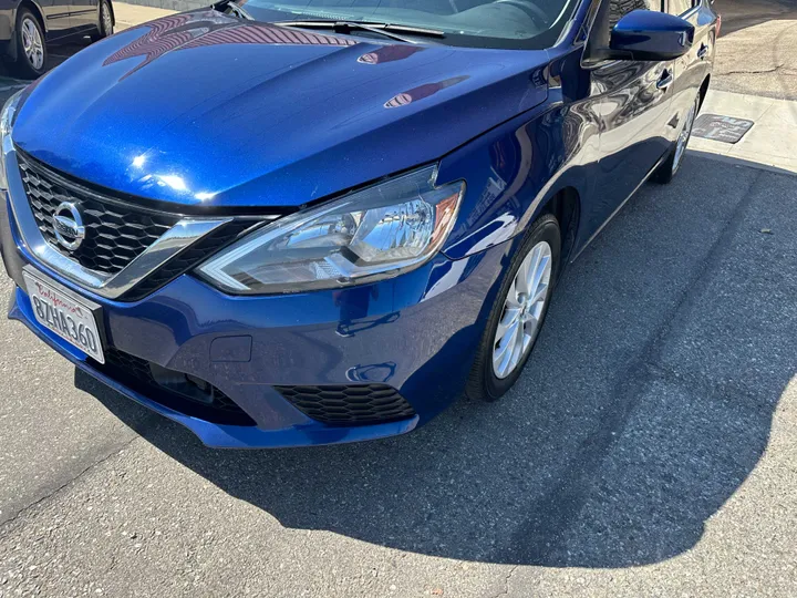 BLUE, 2019 NISSAN SENTRA Image 6