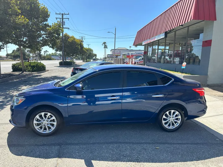 BLUE, 2019 NISSAN SENTRA Image 7