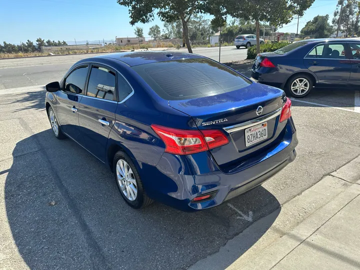 BLUE, 2019 NISSAN SENTRA Image 8