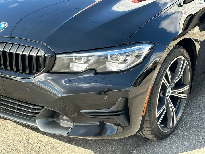 BLACK, 2019 BMW 3 SERIES Image 6