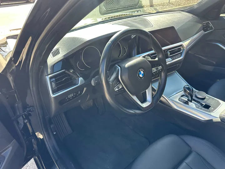 BLACK, 2019 BMW 3 SERIES Image 19